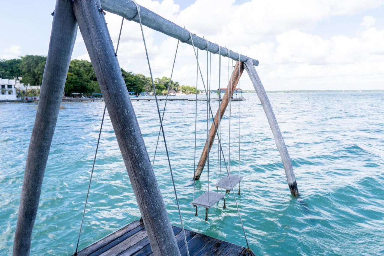 Exclusive Palafito @ Bacalar Lagoon Front Exteriér fotografie