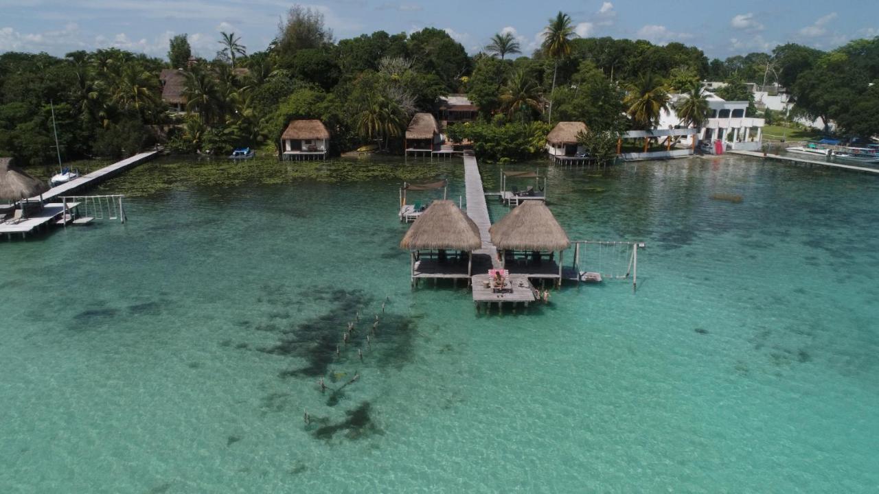 Exclusive Palafito @ Bacalar Lagoon Front Exteriér fotografie