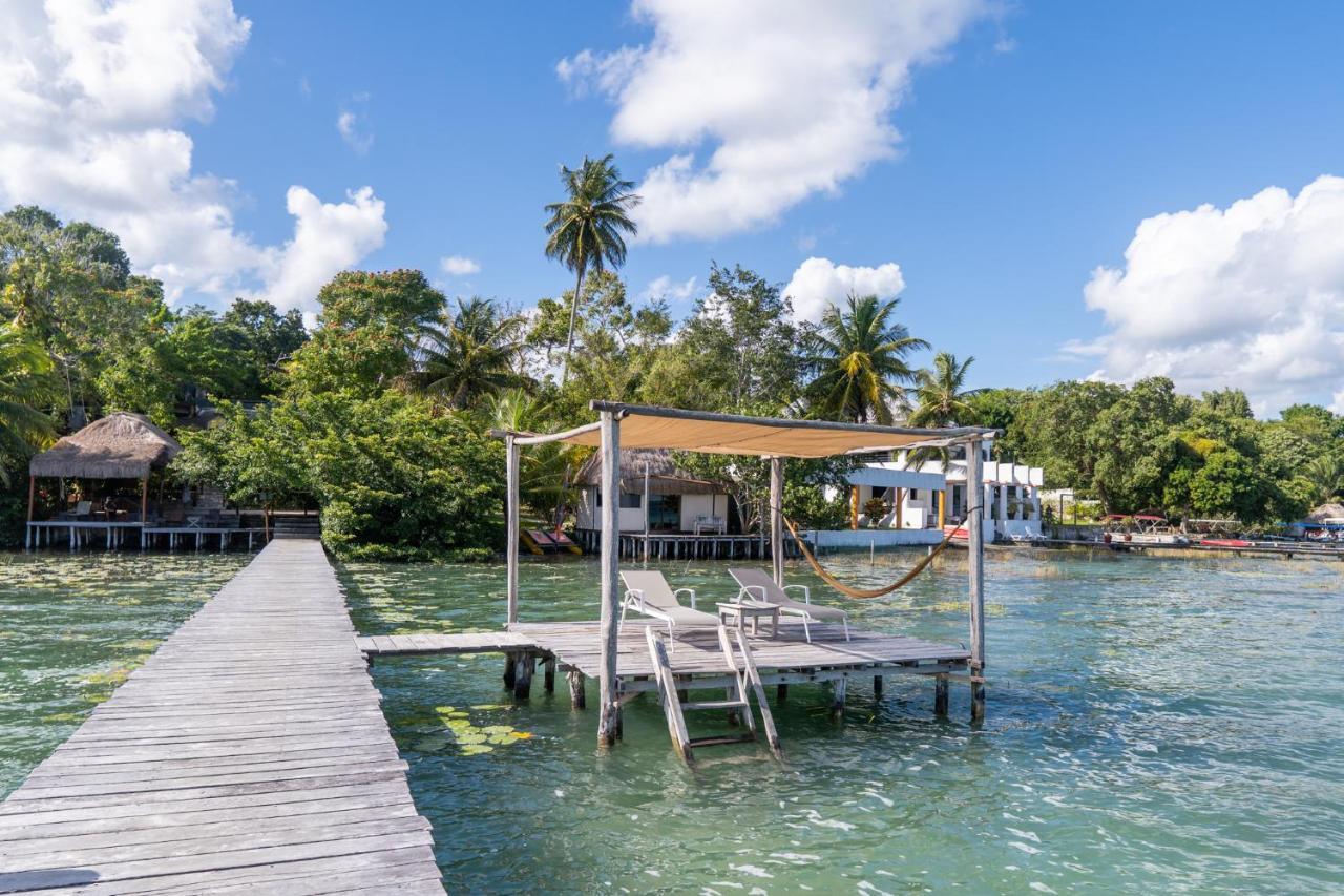 Exclusive Palafito @ Bacalar Lagoon Front Exteriér fotografie